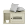 thumbnail image 5 of Furinno Peli Farmhouse Hidden Cat Litter Box with Divider, White Wash, 5 of 6
