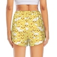 thumbnail image 4 of Goofa Baby Chicks Printed Women 2 in 1 Running Shorts,Quick Dry Athletic Workout Shorts,High Waisted Athletic Shorts with Liner Pockets-X-Large, 4 of 9