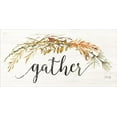 thumbnail image 2 of Rae, Marla 24x14 Gold Ornate Wood Framed with Double Matting Museum Art Print Titled - Gather, 2 of 4