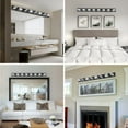 thumbnail image 5 of ACE-LIGHTS,Modern 8-Light(6000K) Rotatable & Dimmable LED Vanity Light with Acrylic Shades,Sleek Bathroom Wall Fixture for Bathroom,Dressing Room,Mirror Cabinet,Living Room,Bedroom(Black）, 5 of 8
