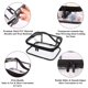 thumbnail image 4 of Bolsa de aseo transparente portátil con asa, bolsa de maquillaje impermeable transparente para viajes, organizador de cosméticos transparente grande con cremallera para baño, vacaciones, 4 of 5