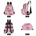 thumbnail image 4 of FORMRS Mini Backpack Purse for Women Travel Daypack Casual Shoulder Bag, Cartoon Doughnuts, 4 of 7