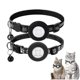 thumbnail image 1 of 2pcs Adjustable Airtag Cat Collars, Reflective Air Tag Cat Collar With Breakaway Safety Buckle And Bell, 1 of 4