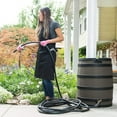 thumbnail image 3 of Good Ideas Rain Wizard 50 Gallon Rain Storage Rain Barrel, Oak, (4 Pack), 3 of 7