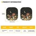 thumbnail image 3 of Jeiento Aesthetic Mushroom Car Windshield Sun Shade Sunflower Sunshade for Car Windshield Sun Visor for Car Windshield 2 PCS Automotive Windshield Sunshades Accessories, 3 of 7