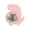 Pink, variant on Wall Mounted Catnip Ball with Self-Adhesive Tape for Teeth Cleaning and Stress Relief for Cats (Green)