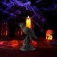 thumbnail image 4 of Crows Halloween Decorations, Halloween Crow Lantern Ghost Festival Prop Candlestick Pendant, LED Electronic Candlelight Pumpkin Lantern Night Light Decor, 4 of 8