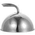 thumbnail image 1 of Stainless Steel Dome Food Cover Round Food Cover Decorative Food Dome Handheld Steak Cover, 1 of 3