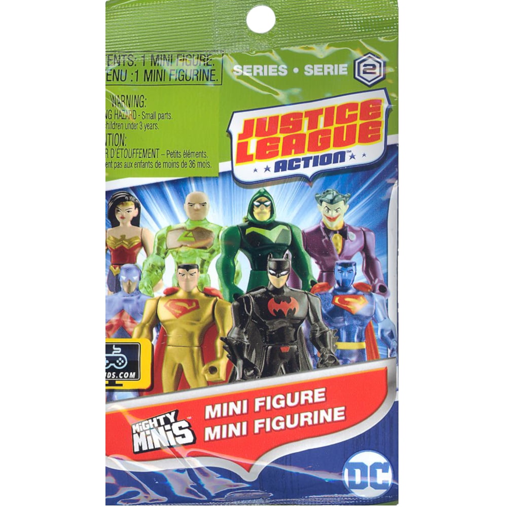 MATTEL JUSTICE LEAGUE ACTION SERIES 2 "MIGHTY MINIS"  1 X BLIND BAG FIGURE 