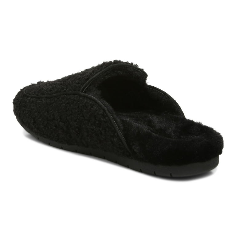靴  SLIPPER / BLACK Zizor Men's Moccasin Slipper Cozy Lightweight House Shoes