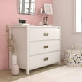 thumbnail image 4 of Commode pour enfants blanche à 3 tiroirs Monarch Hill Haven, 4 of 8