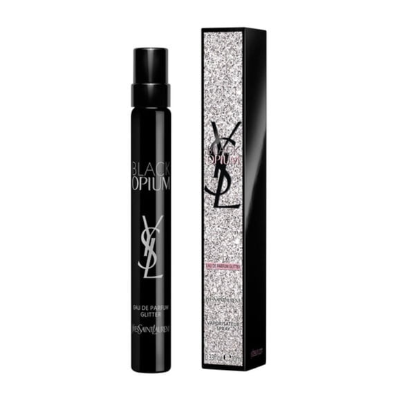 Perfume Yves Saint Laurent YSL con purpurina negra de opio, 10 ml