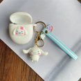 thumbnail image 1 of ins Fundas De Dibujos Animados Para vivo iQOO TWS Air Case Cute with keychain funny Silicone Bluetooth Auriculares Cubierta hearphone box, 1 of 4