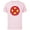 Soft Pink, variant on Marvel Melting X-Men Logo Paint Drip - Short Sleeve Cotton T-Shirt for Adults - Customized-Navy