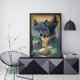 thumbnail image 3 of Diamante 5D DIY mujer lobo completo redondo taladro mosaico arte imagen de diamantes de imitación FLhrweasw Nuevo, 3 of 9