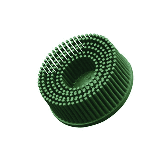 3M-18730 Roloc Bristle Disc Grade-50, Size-2, Green (pack of 2 )