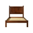 thumbnail image 5 of Grain Wood Furniture Classic Solid Pine Wood Twin Platform Bed Cherry, 5 of 7