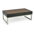 thumbnail image 3 of RST Brands Milo Espresso Wicker 4 Piece Patio Conversation Set, 3 of 9