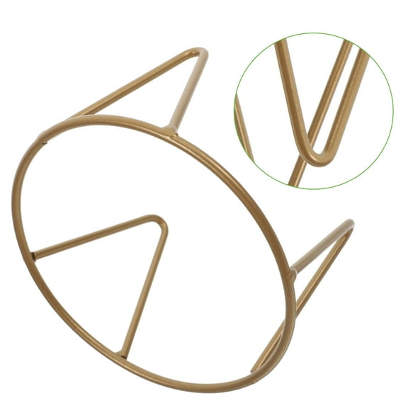 LOLIPPYY Sphere Stands for Display Crystal Gazing Globe Stand Golden Iron Decorative for Homeowners 1Pcs