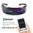 thumbnail image 4 of Lunettes Bluetooth LED Personnalisables pour Adulte Affichage Clignotant Texte DIY Animation, 4 of 5