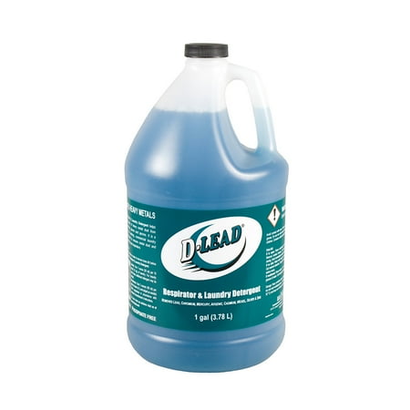 D-Lead Respirator and Laundry Detergent, 1 Gallon, 3235ES-001