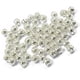 thumbnail image 1 of 100 cuentas espaciadoras redondas de filigrana de metal, dijes, hallazgos artesanales, chapados en plata, 6 mm, 1 of 3