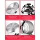 thumbnail image 3 of Olla A Presión, aleación De Aluminio De 6 Cuartos Resistente Con Diseño De Tapa Abierta Giratoria Y Doble Cerradura De Seguridad, Para Cocina A Gas, Uso Doméstico En La Cocina, 3 of 7
