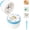 Blue, variant on SONGAUN 1/4 Pill Cutter with Storage, Professional 1/2 Pill Splitter for Small or Large Pills, Precise & Easy Stainless Steel Blade(Blue)