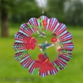 thumbnail image 1 of Spinner de viento cinético de acero inoxidable, colibrí 3D, decoración de jardín interior y exterior, adornos artesanales, regalos ZefeiWu 8390612583926, 1 of 1