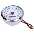 thumbnail image 1 of Boat RPM Gauge, 110mm 4-3/8in Tachometer 7 Color Backlight DC 9-32V 8000RPM Gauge with Hour Meter for Car Yacht RV Truck, 1 of 7