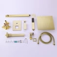 thumbnail image 5 of Three Functions Shower Set, Pressure Balanced Complete Shower System with Rough-In Valve, 5 of 5