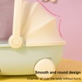 thumbnail image 3 of CSChome Little Pet Nest Small Pet Travel Cage - Cradle Design with Handle, Easy Entry and Exit, Easy Cleaning for Rabbits Hamsters Hedgehogs, 3 of 7