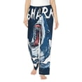 thumbnail image 1 of Balery Shark Pantalones de pijama para mujer, pijamas ultraligeros, pantalones de estar por casa-Small, 1 of 6