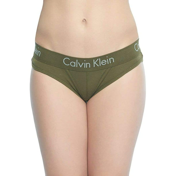 Calvin Klein Women's Body Bikini Panty, Rifle Green, X-Small 