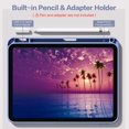 thumbnail image 4 of Funda Wenlaty compatible con iPad 11.ª generación, 11 pulgadas (2025), color azul y morado, 4 of 9