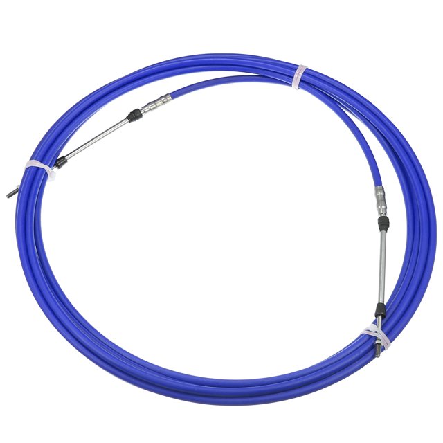 1uds 26 Pies 315 Pulgadas Acelerador Cambio Remoto Control Caja Cable Azul Unique Bargains cables de freno para deportes motorizados