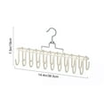 thumbnail image 6 of Shoreew Suspender Hanger Underwear Vest Organizer Hook Strong Load-bearing Multifunctional Wardrobe Hanger with Multiple Hooks, 6 of 7