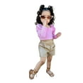 thumbnail image 3 of Sngxgn Toddler Baby Girls Clothes Floral Print Hoodie Sweatpants Fall Winter Outfits Set(Pink,100), 3 of 9