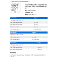 thumbnail image 2 of Carburetor Repair Kit - Compatible with 1957, 1960, 1963 - 1968 Chevy Bel Air 1964 1965 1966 1967, 2 of 2