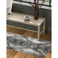 thumbnail image 5 of Unique Loom Sofia Collection Area Rug - Albert (2' x 9' 10" Runner Dark Gray/Gray), 5 of 7