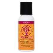 Jessicurl Confident Coils Styling Solution, Citrus Lavender 2 fl oz. Defines Touchably Soft Curls in All Climates