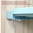 thumbnail image 4 of Inteprter Gancho autoadhesivo de 4 Uds., clavija de almacenamiento interior para baño, soportes de ropa de alta resistencia, colgador montado en Almacenamiento y organización del hogar  Normal/7*7cm, 4 of 6