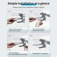thumbnail image 4 of 360°Rotating Clamp On Desk Cup Holder Headsets Hanger For Office Gaming Setups, 4 of 11