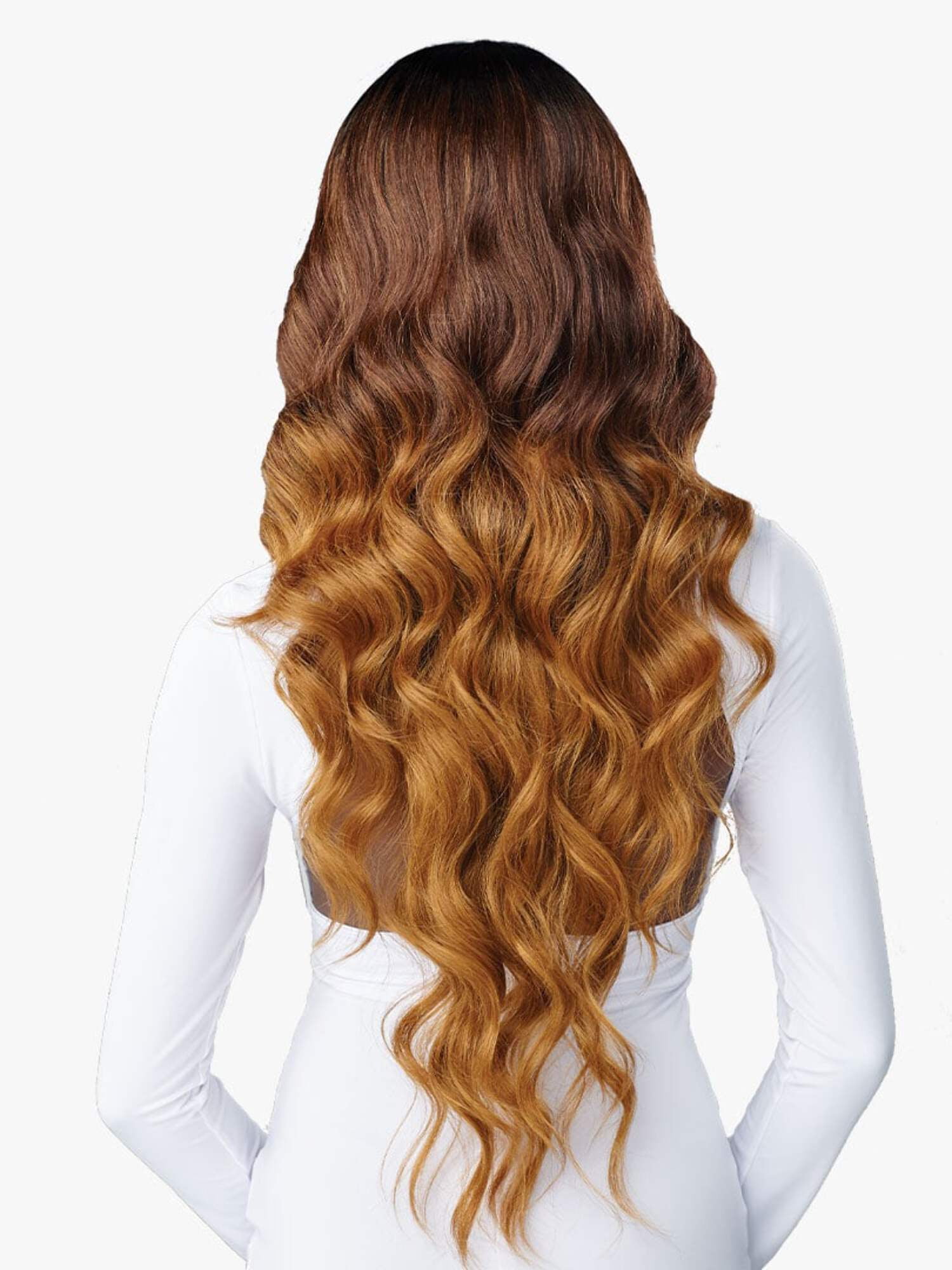 SENSATIONNEL - BUTTA LACE HUMAN HAIR BLEND OCEAN WAVE 30″