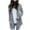 Dark Gray, variant on Sweater Cardigan Knit Plus Size Women's Solid Color Knitted Pocket Cardigan Sweater Loose Knit Cardigan Jacket Gray XXL