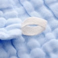 thumbnail image 5 of Baby Muslin Burp Cloths - Natural Cotton Wipes - Soft Newborn Face Towel for Sensitive Skin - Registry as Shower, 10 Pack 12"x12" Washcloths, Baby Essentials for Boys & Girls (Blue), 5 of 8