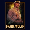thumbnail image 2 of Men's Jungle Cruise Frank Wolff Portrait  Graphic Tee Navy Blue 2X Large, 2 of 5