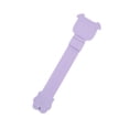 thumbnail image 1 of Dispensador de golosinas para gatos, soporte para cuchara exprimible en tiras para gatos, para puré de comida líquida húmeda púrpura, 1 of 7