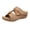 Beige, variant on Abcnature Women Sandals Clearance 2023! Women's Platform Wedge Sandals with Arch Support Fashion Casual Comfortable Slippers Solid Color Platform Wedge Shoes Summer Athletic Outdoor Beach Sandals