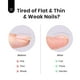 thumbnail image 3 of Gel constructor para uñas Beetles, sin hematoma, 7 en 1, transparente y nude, 3 of 7